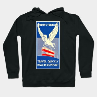 Vintage Travel - London Tramways Hoodie